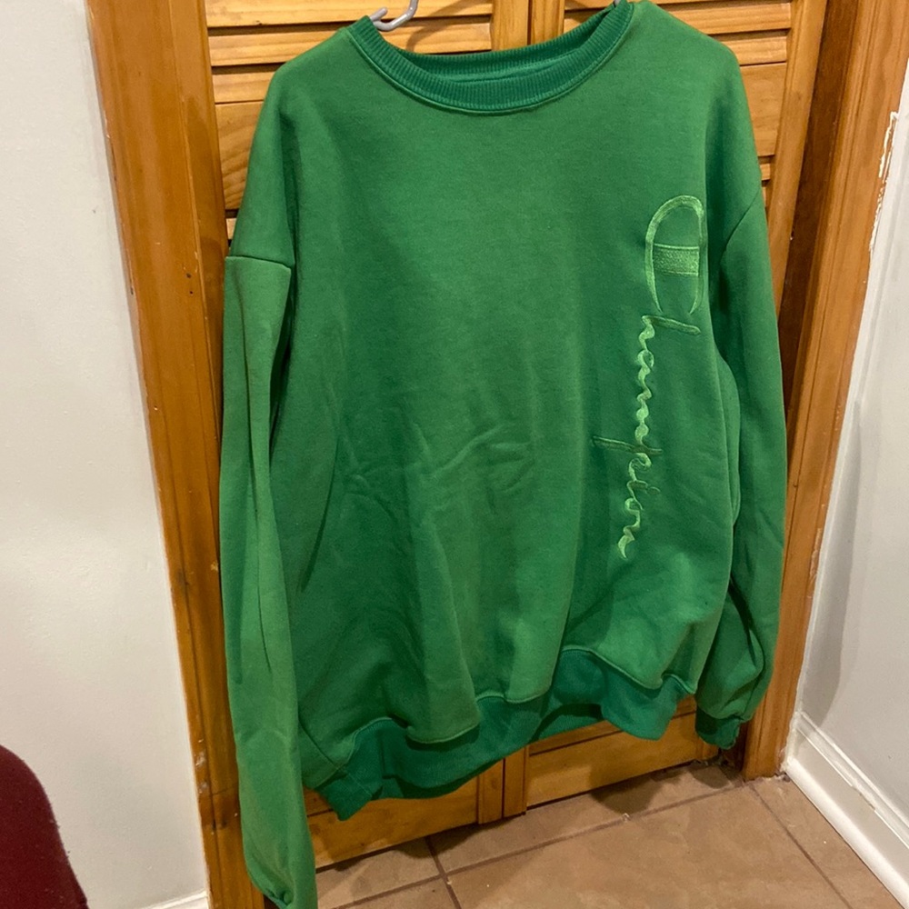 Green Champion Sweatshirt